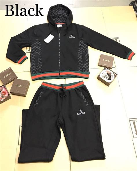 gucci baby sweat suit|gucci sweatsuit men's.